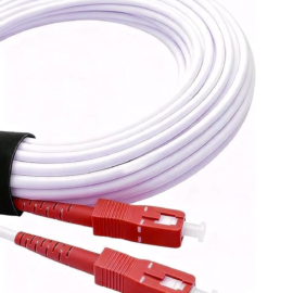 Cavo in fibra ottica preconnettorizzato SC/APC–SC/APC per reti FTTH